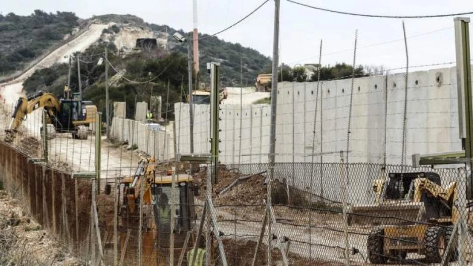 Ανυψώνει νέο υπερ-τοίχος το Ισραήλ στα σύνορά του με το Λίβανο